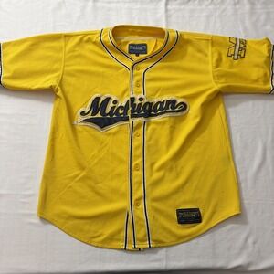 University of Michigan Steve & Barry's Baseball Jersey Extra Large XL Basketball